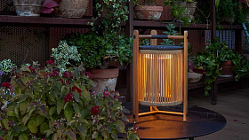 Уличная переносная лампа Kando M/40/R Outdoor песочный Cord