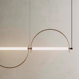 Подвесной светильник Arc состаренное золото