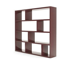 Книжный стеллаж Tenafly LARGE 2 ML343 Dust Rose