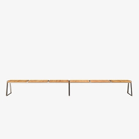 Скамейка 6- местная Lin Wood без спинки