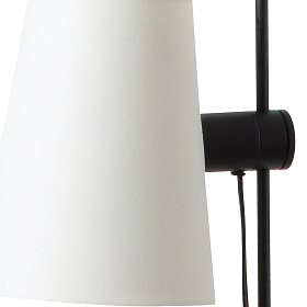 Торшер Lupe черный/бежевый