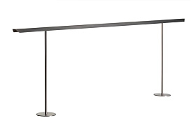 Настольная лампа Lineal Biblo 182 см черная