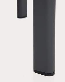 Уличный стол Anafi с графитовой столешницей из спеченного камня, 220 x 100 см