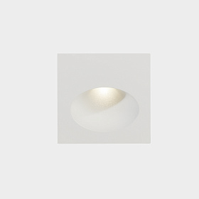 Встраиваемый светильник Bat Square Oval LED 2.2W 2700K Белый 77lm