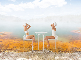 Уличный барный стол Grill