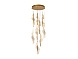 Люстра Velas 9L золотая DIM