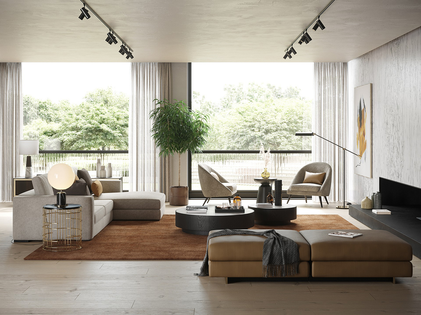 Приставной столик Mercy дерево