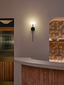 Светильники для ванных комнат Bloom LED 7.5W 2700K ON-OFF Черный 262lm