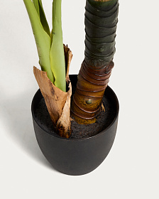 Flower Искусственная монстера в горшке из цемента 130 см