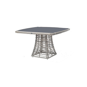 Стол обеденный Villa OFF WHITE MUSHROOM 120x120