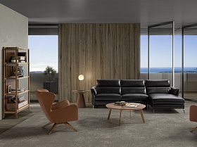 Поворотное кресло из искусственной кожи SF-801E /5038