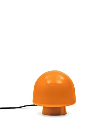 Настольная лампа из оранжевого стекла Reig