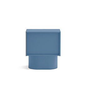 Прикроватная тумбочка Totem 2Dr голубой