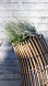 Кашпо Cyclone S NATURAL RATTAN