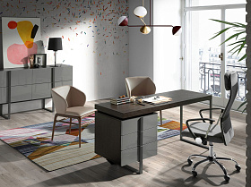 Стул CH16111 /4065 из экокожи цвета норки