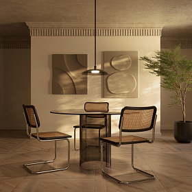 Подвесной светильник Betty C1338 черный металл/прозрачное стекло