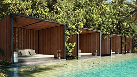 Уличная перегородка 254x746