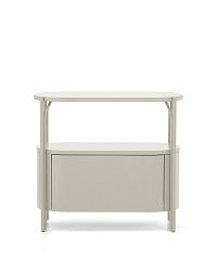 Тумба для ванной Arely из белой стали и белого лака