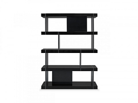 Книжный стеллаж WILLIS 1 Black gloss
