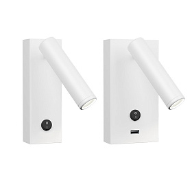 Бра Manhattan c USB белый