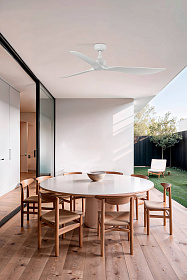 Потолочный вентилятор OUTWOOD Ш1500MM 3 PALAS белый IP44