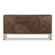 Буфет Bond Credenza из дерева мраморная столешница 