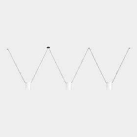 Подвес Attic 3 bodies Rectangular Shape 1200mm 00-8378-05-14