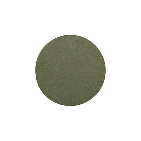 Ковер уличный Despas из синтетических волокон зеленый Ø150 см