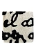 Ковер Black on white Manuscrit 300x400
