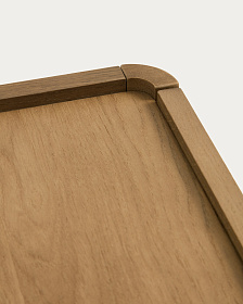 Сервант Arelida из дубового шпона и массива дуба светло-коричневый, 200 x 80 см.