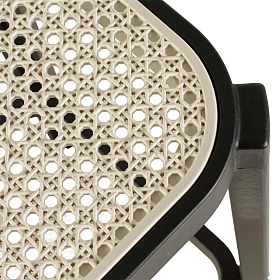 Черный уличный табурет Gery