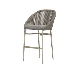 RODONA Стул барный BEIGE-WHITE WASH