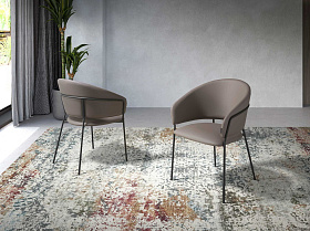 Стул F3236 /4088 из экокожи цвет Aqua C18