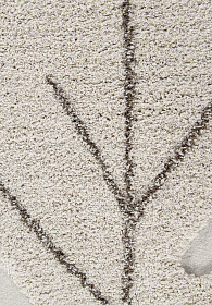 Ковер Лист монстеры - натуральный 120*180