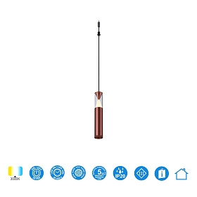 9326 Подвесной модульный светильник без основания SPARK