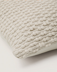 Чехол для подушки Mascarell белый из хлопка 50 x 50 см