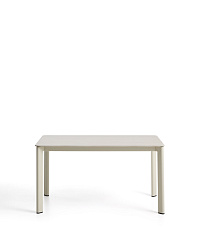 Уличный стол Anafi с бежевой столешницей из спеченного камня, 140 x 80 см