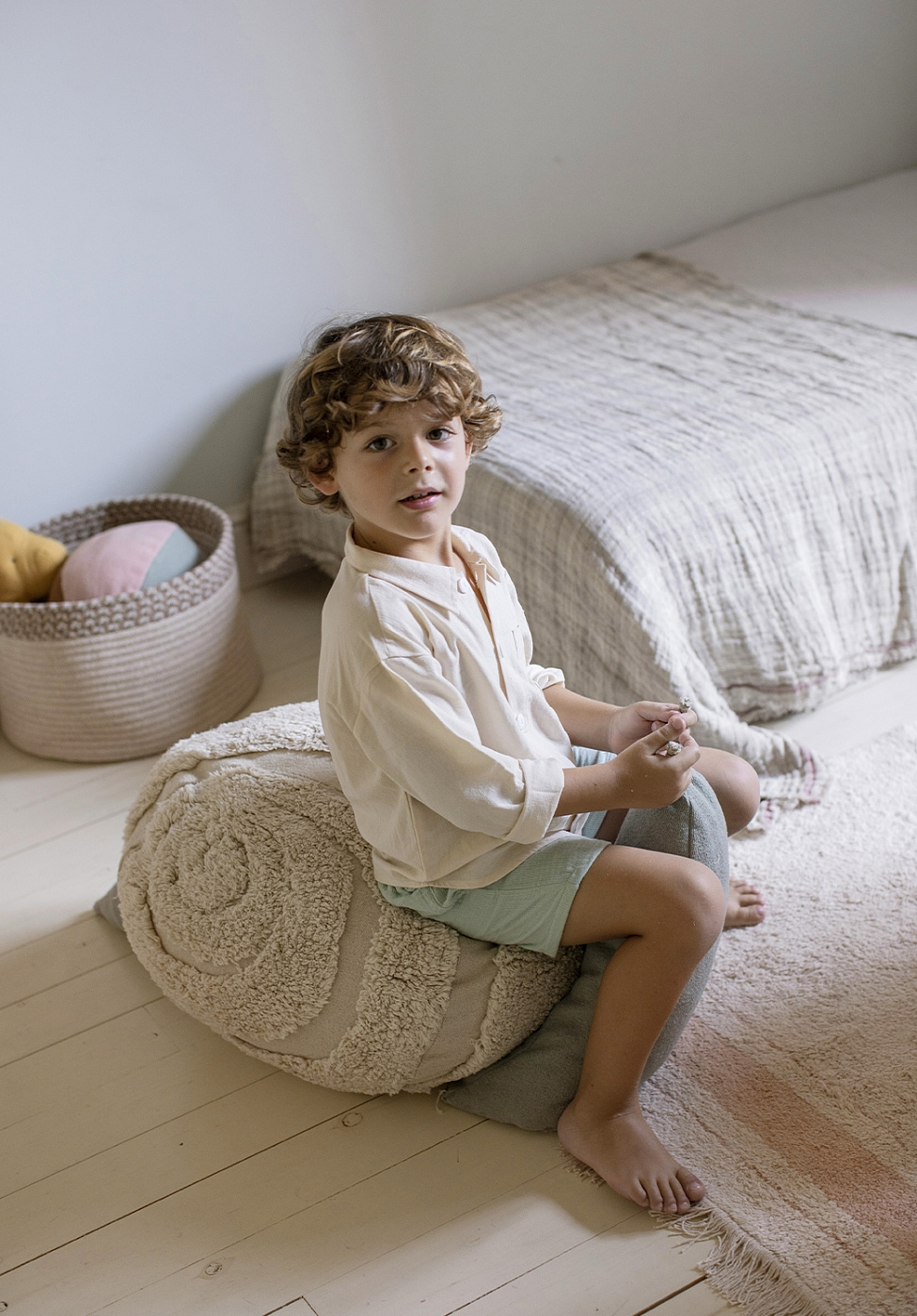 Подушка-пуф Мистер Улитка 35*95*45