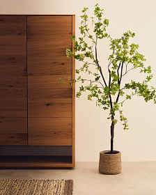 Enkianthus Искусственное дерево с черным горшком 214 см