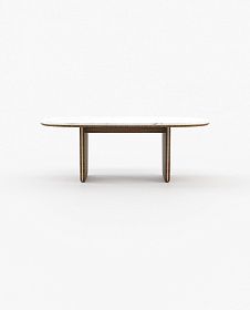 Обеденный стол Jeane 220 см мрамор