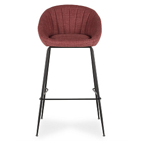 Барный стул Almer с вишневой обивкой