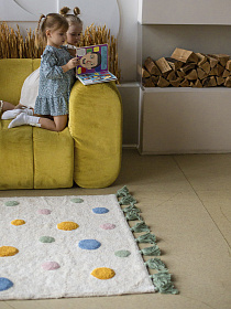 Хлопковый ковер Lillaland LOVELY DOTS 120*180