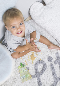 Ковер с надписью Little Superstar 120D