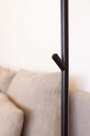 Торшер Gonga черный