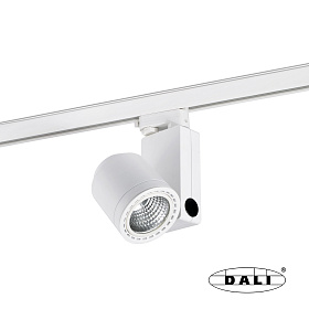 Трековый светильник mini Cylinder белый LED CRI95 20W 2700K 56є DALI