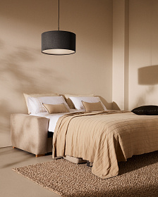 Anley 3-местный диван-кровать бежевого цвета 224 см