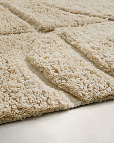 Nak Ковер шерстяной цвета экрю 160 x 230 см