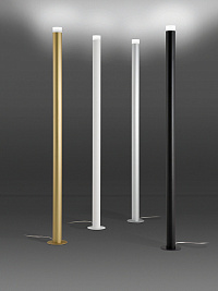 Торшер Led Pole Anodized silver