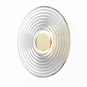 Настенный светильник Glic золотой металл