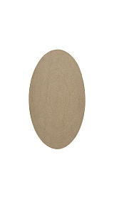 Ковер Despas из синтетических волокон бежевый Ø150 см